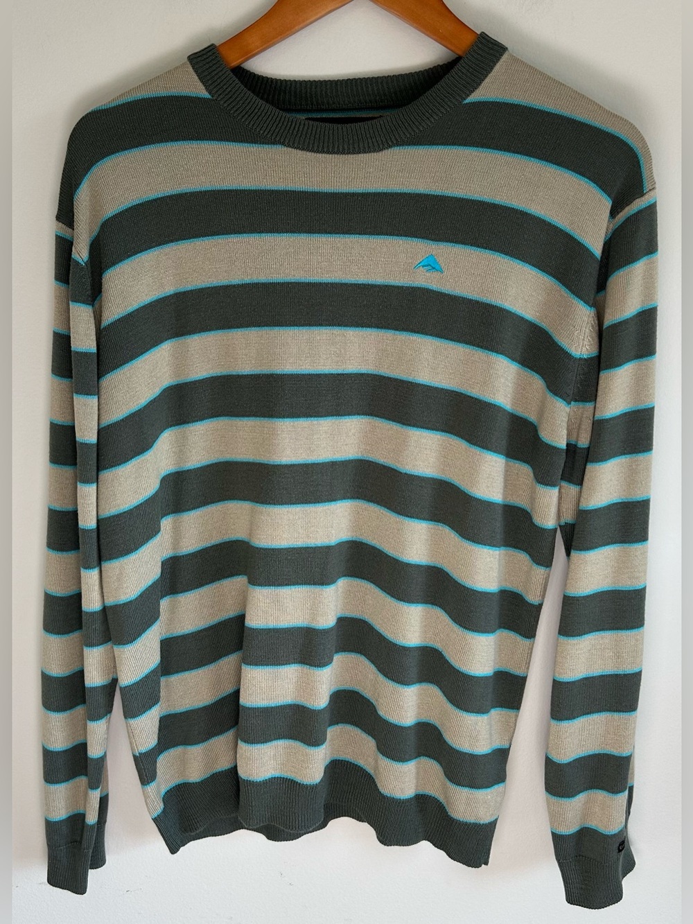 Emerica This is Skateboarding Men’s Sweater Wallride 2 Stripes Skater Grunge Y2K